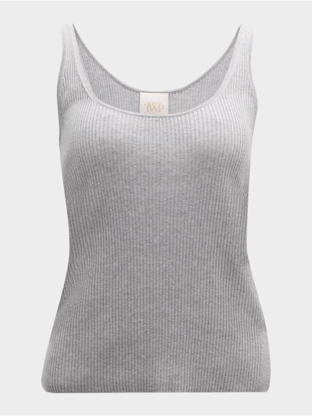 TWP Silk and Cotton Knit Tank Top
